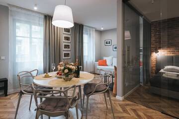 Фото номера Апартаменты с 1 спальней Апарт-отели MovArt Boutique Aparthotel г. Краков 20