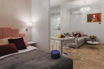 Фото номера Номер-студио Делюкс (4 взрослых) Апарт-отели MovArt Boutique Aparthotel г. Краков 10