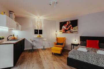 Фото номера Классический номер-студио (2 взрослых) Апарт-отели MovArt Boutique Aparthotel г. Краков 12