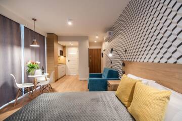 Фото номера Апартаменты-студио Апарт-отели Rycerska Residence г. Краков 4