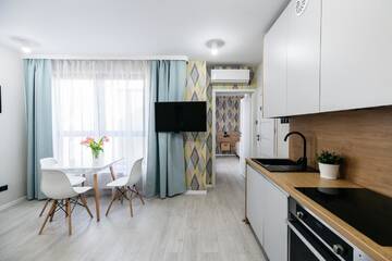 Фото номера Улучшенные апартаменты с 1 спальней Апарт-отели Rycerska Residence г. Краков 3