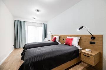 Фото номера Апартаменты с 2 спальнями Апарт-отели Rycerska Residence г. Краков 5