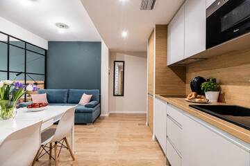 Фото номера Апартаменты с 2 спальнями Апарт-отели Rycerska Residence г. Краков 11