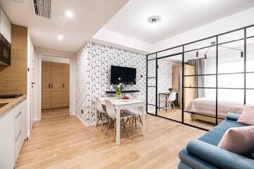 Фото номера Апартаменты с 2 спальнями Апарт-отели Rycerska Residence г. Краков 8