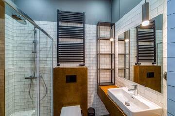 Фото номера Двухместный номер Делюкс с 1 кроватью и балконом Апарт-отели Aparthotel Delta Boutique г. Краков 3
