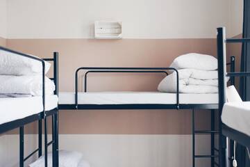Фото номера Кровать в общем 6-местном номере Хостелы Das Hostel г. Краков 5