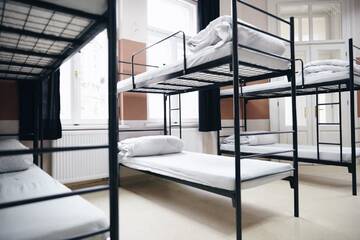 Фото номера Односпальная кровать в общем номере с 10 кроватями Хостелы Das Hostel г. Краков 8