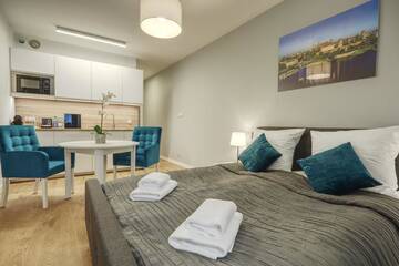 Фото номера Номер с видом на океан Апарт-отели RAJSKA 3 by PI Apartments г. Краков 6