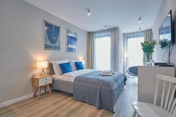 Фото номера Номер «Серый» Апарт-отели RAJSKA 3 by PI Apartments г. Краков 14
