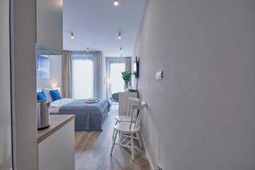 Фото номера Номер «Серый» Апарт-отели RAJSKA 3 by PI Apartments г. Краков 15