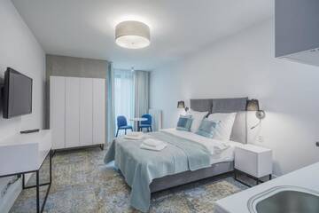 Фото номера Белый Апарт-отели RAJSKA 3 by PI Apartments г. Краков 12