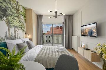 Фото номера Номер «Природа» Апарт-отели RAJSKA 3 by PI Apartments г. Краков 2