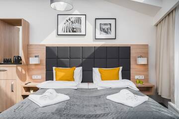 Фото номера Четырехместный номер Апарт-отели Aron Residence Old Town г. Краков 8