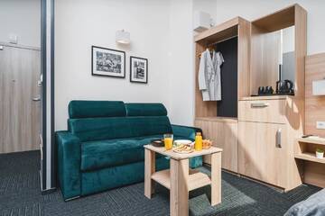 Фото номера Четырехместный номер Апарт-отели Aron Residence Old Town г. Краков 10