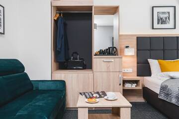 Фото номера Четырехместный номер Апарт-отели Aron Residence Old Town г. Краков 12