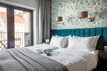 Фото номера Апартаменты с 2 спальнями Апарт-отели Fragola Apartments Rajska 3 г. Краков 3