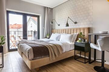 Фото номера Номер-студио с балконом Апарт-отели Fragola Apartments Rajska 3 г. Краков 9