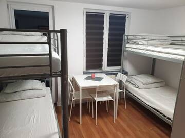 Фото номера Односпальная кровать в общем номере с 4 кроватями Хостелы Zielony Zakątek г. Краков 3