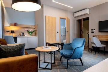 Фото номера Двухместный номер Делюкс с 1 кроватью Отель Hotel M29 г. Краков 6