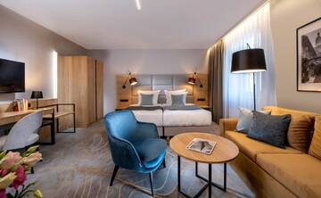 Фото номера Двухместный номер Делюкс с 1 кроватью Отель Hotel M29 г. Краков 5