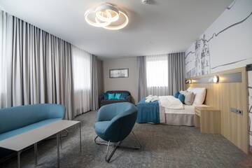 Фото номера Апартаменты Отель Krowodrza Centrum Konferencyjno - Hotelowe г. Краков 3