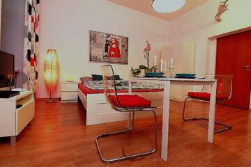 Фото номера Апартаменты с 1 спальней Апарт-отели Apartamenty Lajkonik, Spritz, Kościuszko г. Краков 25