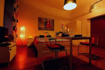 Фото номера Апартаменты с 1 спальней Апарт-отели Apartamenty Lajkonik, Spritz, Kościuszko г. Краков 42