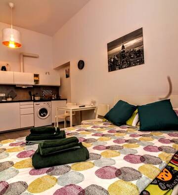 Фото номера Апартаменты-студио Апарт-отели Apartamenty Lajkonik, Spritz, Kościuszko г. Краков 12
