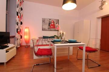 Фото номера Апартаменты с 1 спальней Апарт-отели Apartamenty Lajkonik, Spritz, Kościuszko г. Краков 4