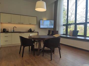 Фото номера Апартаменты с 2 спальнями Апарт-отели W Sercu Krakowa Aparthotel г. Краков 8