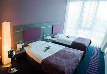 Фото номера Двухместный номер с 1 кроватью или 2 отдельными кроватями Отель Hotel Centrum Business г. Краков 11