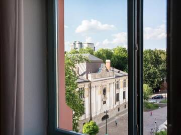Фото номера Апартаменты с 1 спальней (для 4 взрослых) Апарт-отели Antique Apartments Plac Szczepański г. Краков 11