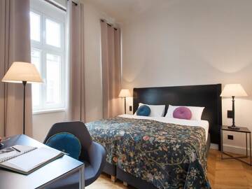 Фото номера Апартаменты с 1 спальней (для 4 взрослых) Апарт-отели Antique Apartments Plac Szczepański г. Краков 10