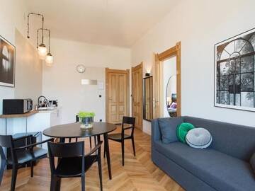 Фото номера Апартаменты с 1 спальней (для 4 взрослых) Апарт-отели Antique Apartments Plac Szczepański г. Краков 14