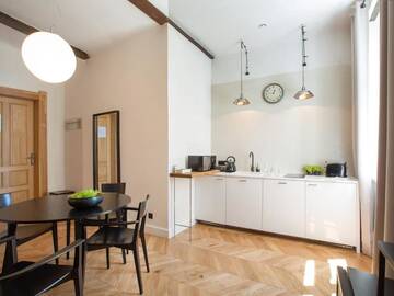 Фото номера Апартаменты с 1 спальней (для 4 взрослых) Апарт-отели Antique Apartments Plac Szczepański г. Краков 17