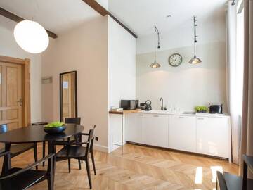 Фото номера Апартаменты с 1 спальней (для 4 взрослых) Апарт-отели Antique Apartments Plac Szczepański г. Краков 5