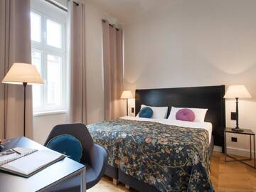 Фото номера Апартаменты с 1 спальней (для 4 взрослых) Апарт-отели Antique Apartments Plac Szczepański г. Краков 8