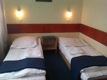 Фото номера Двухместный номер с 2 отдельными кроватями Отель Hotel Start г. Краков 13