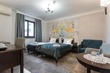 Фото номера Двухместный номер с 1 кроватью или 2 отдельными кроватями Отель Hotel Ester г. Краков 9