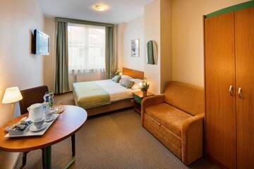 Фото номера Двухместный номер «Премиум» с 1 кроватью Отель Best Western Hotel Galicya г. Краков 5
