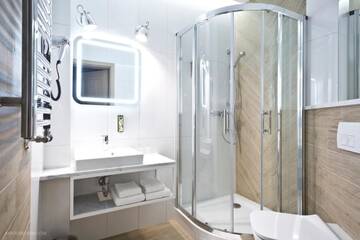 Фото номера Двухместный номер с 2 отдельными кроватями Отель Hotel Justyna г. Краков 4