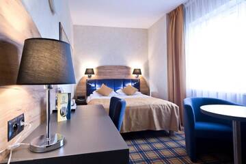 Фото номера Двухместный номер с 2 отдельными кроватями Отель Hotel Justyna г. Краков 23