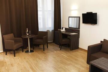 Фото номера Апартаменты (для 4 взрослых) Апарт-отели Pergamin Apartments г. Краков 15