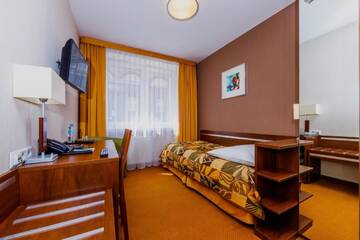 Фото номера Классический одноместный номер Отель Hotel Wyspiański г. Краков 8