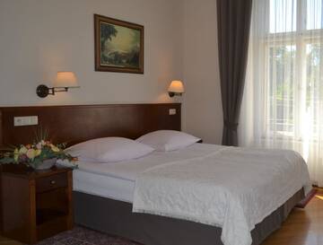 Фото номера Двухместный номер с 1 кроватью Отель Hotel Polonia г. Краков 4
