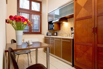 Фото номера Стандартные апартаменты Апарт-отели Red Brick Apartments г. Краков 2