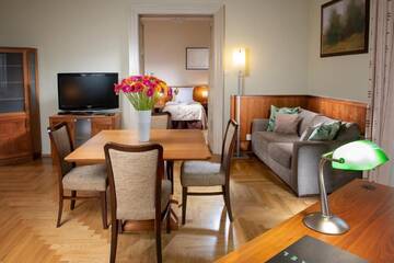 Фото номера Апартаменты Делюкс Апарт-отели Red Brick Apartments г. Краков 5