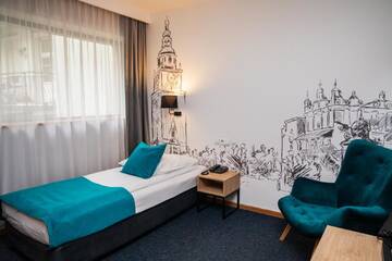 Фото номера Стандартный одноместный номер Отель Hotel Pod Wawelem г. Краков 2