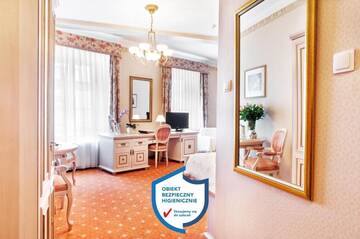 Фото номера Двухместный номер с 1 кроватью Отель Hotel Amadeus г. Краков 21