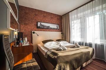 Фото номера Двухместный номер с 2 отдельными кроватями Отель Hotel Delta г. Краков 24